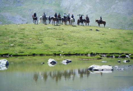 Horse riding